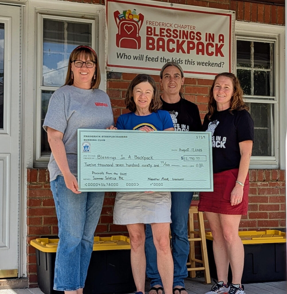 Frederick Summer Solstice 8K raises $12,790 for Blessings in a Backpack